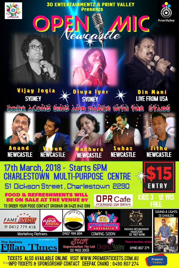 OPEN MIC Newcastle - A Musical Nite