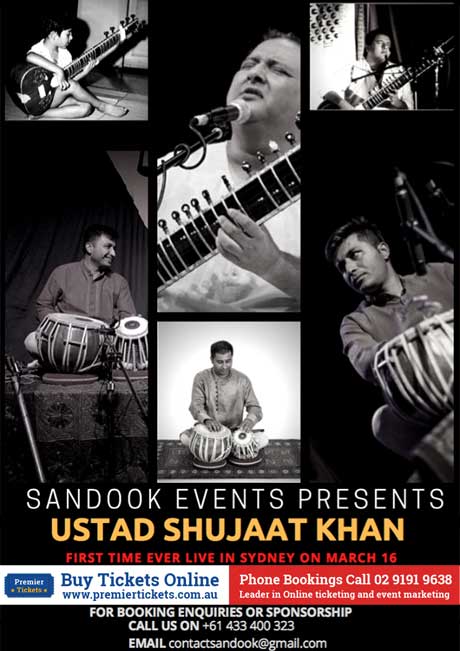 Ustad Shujaat Khan LIVE in Sydney