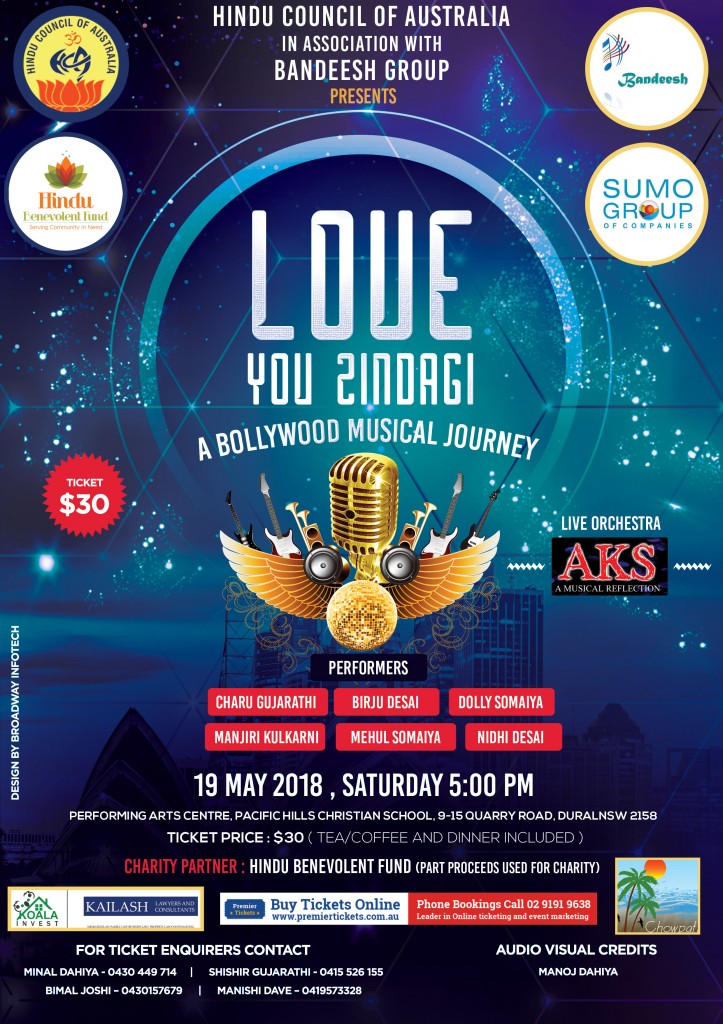 LOVE YOU ZINDAGI - A Bollywood Musical Journey
