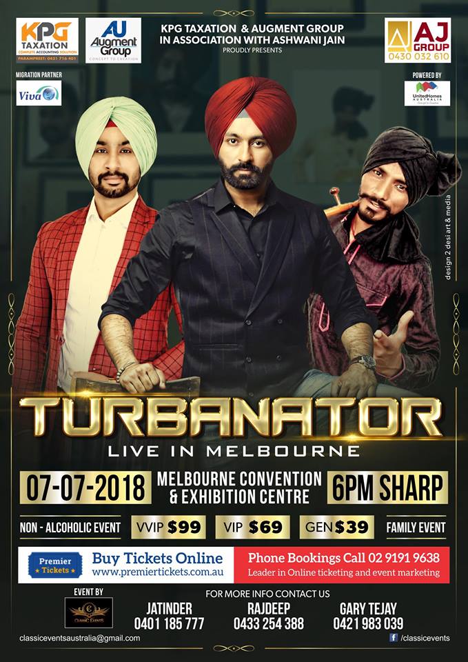 Turbanator Live in Melbourne