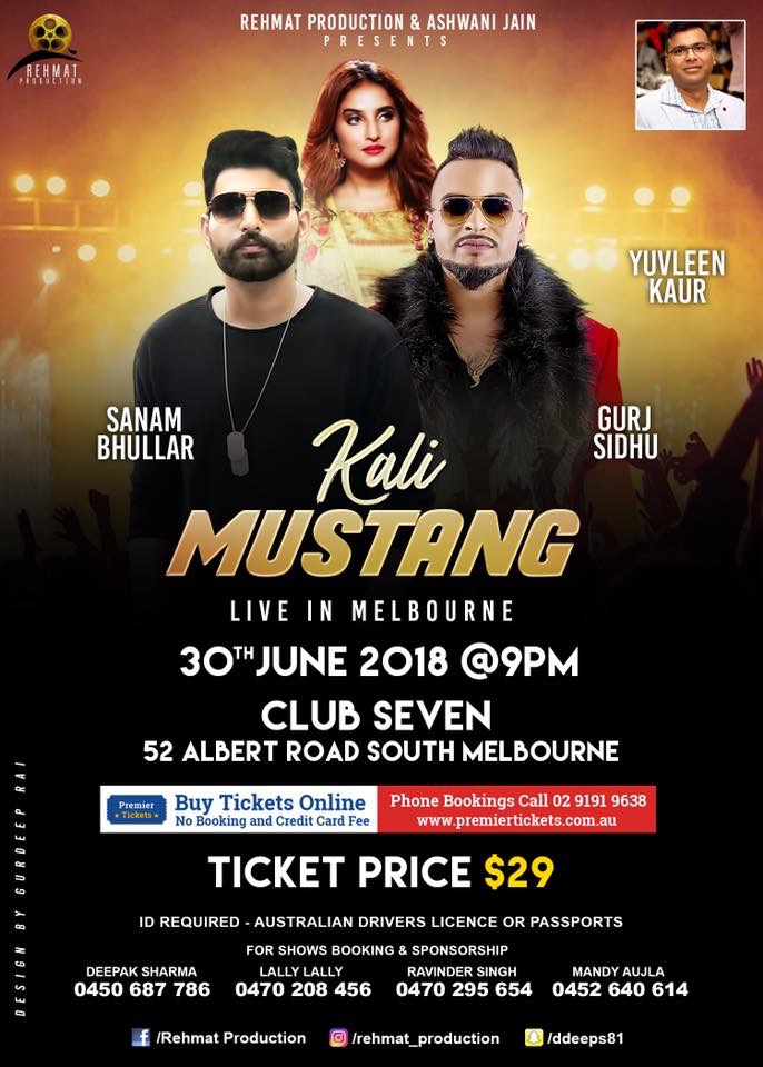 Kali Mustang Live in Melbourne
