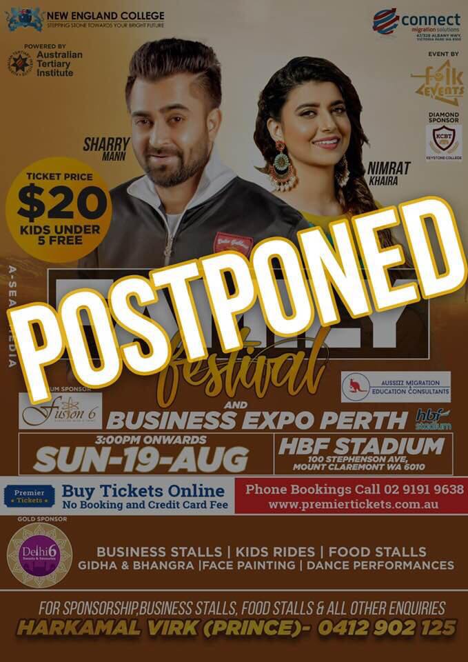 Sharry Mann & Nimrat Khaira Live in Perth