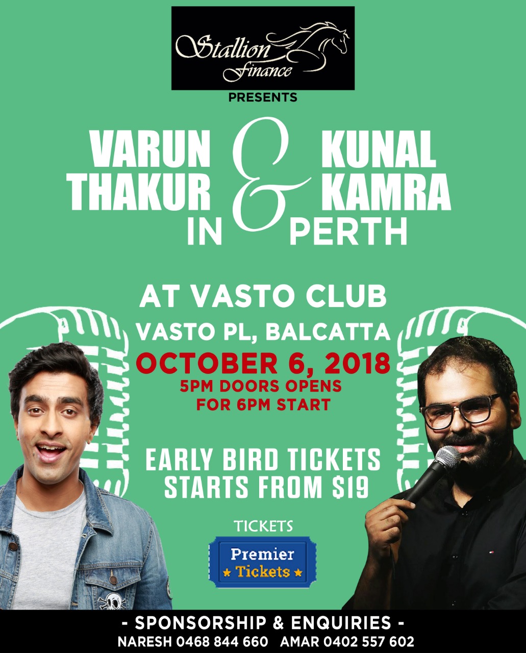 Stand Up Comedy by Varun Thakur & Kunal Kamra Live in Perth