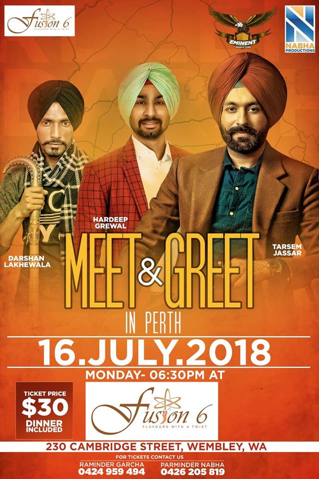 Meet & Greet With Team Turbanator - Perth
