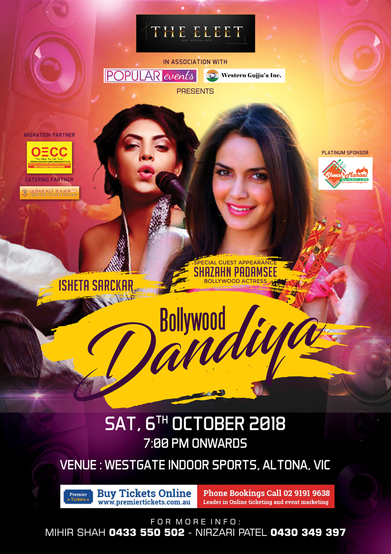 Bollywood Dandiya Night with Isheta Sarckar