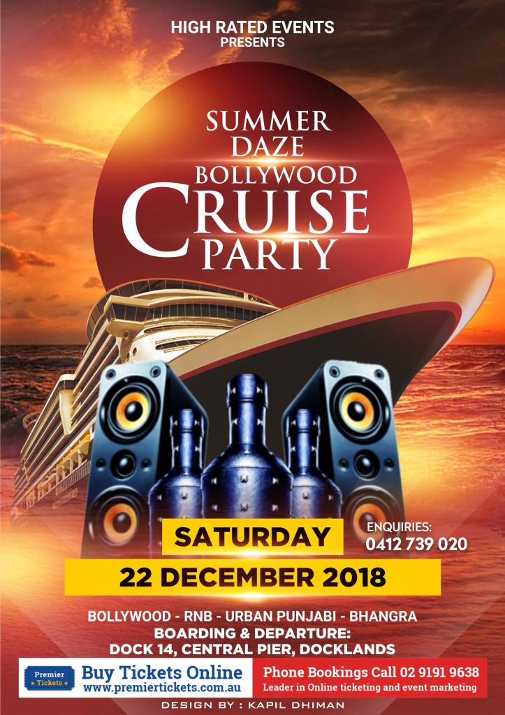 SUMMER DAZE - BOLLYWOOD CRUISE PARTY