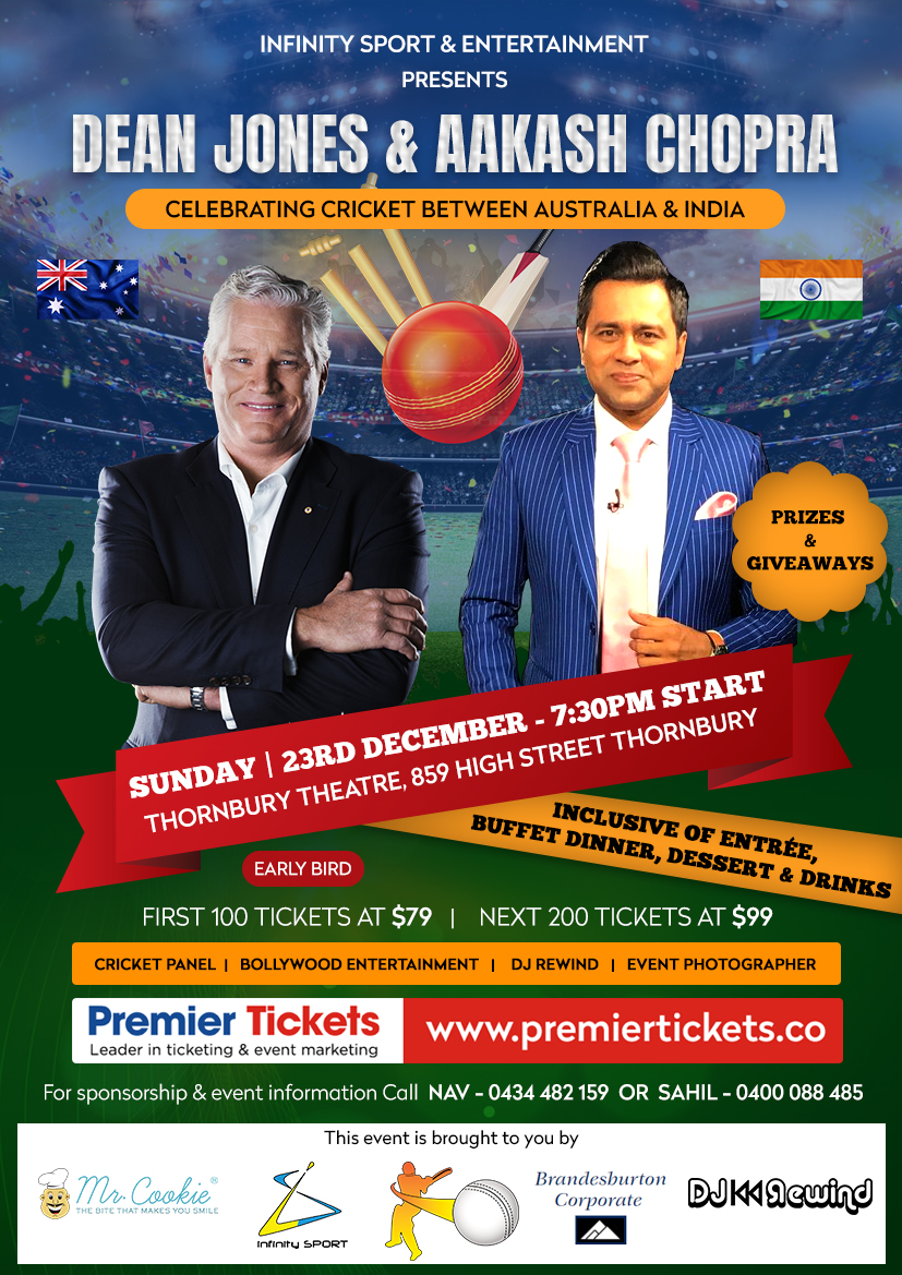 Celebrating Cricket between Australia & India