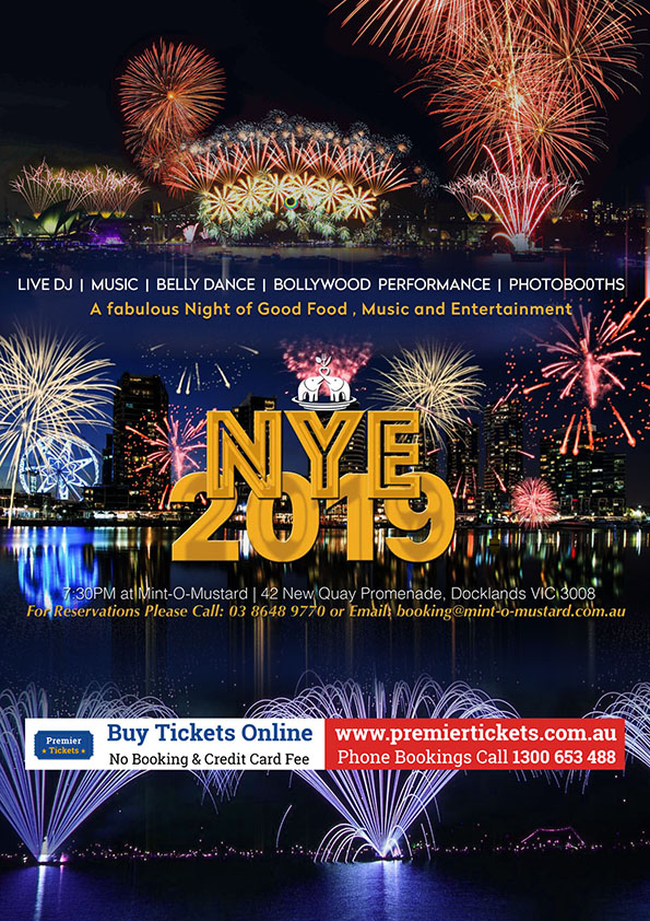 NYE PARTY MINT-O-MUSTARD Docklands