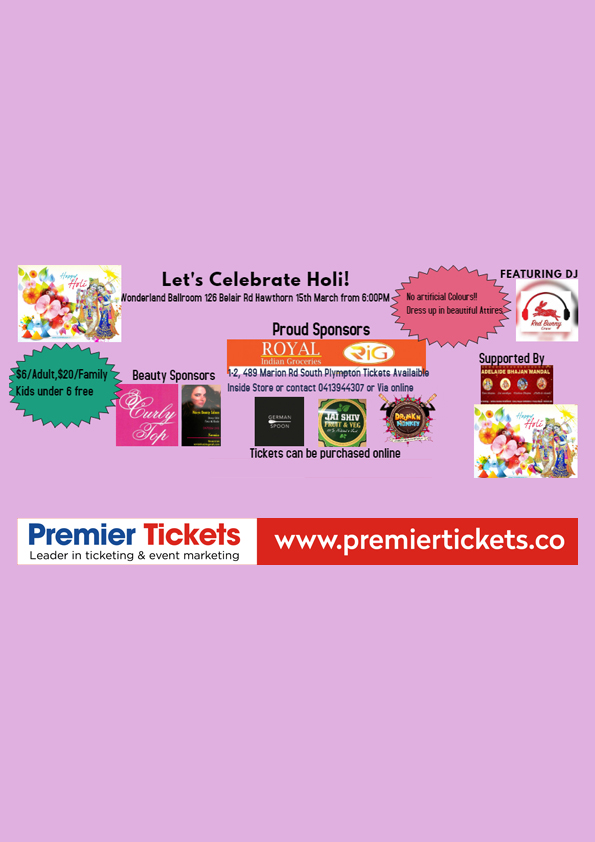 Let's Celebrate Holi