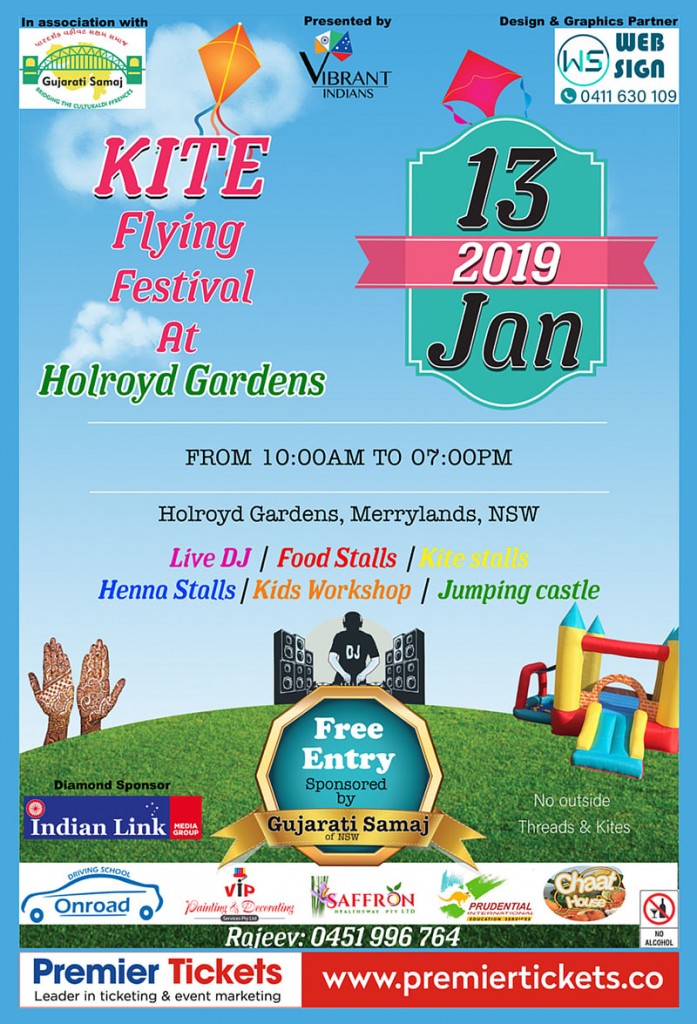 Kite Flying @ Holroyd Gardens