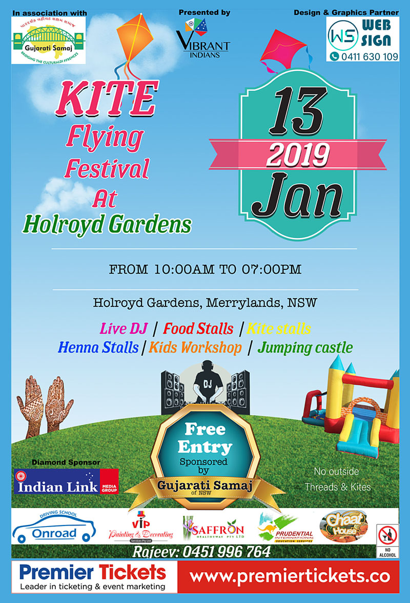 Kite Flying @ Holroyd Gardens