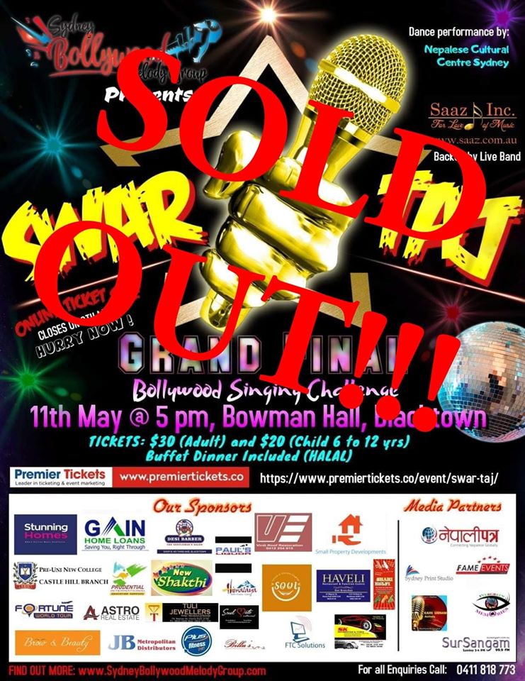 SWAR TAJ – BOLLYWOOD SINGING CHALLENGE