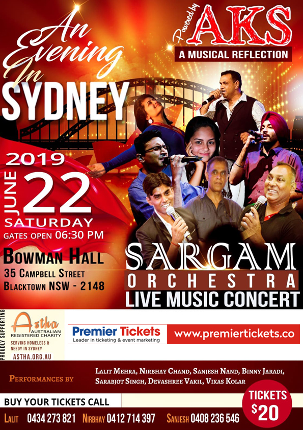 An Evening in SYDNEY - Musical Concert