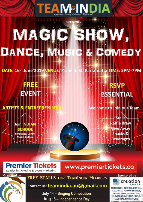Magic Show - Free Entry