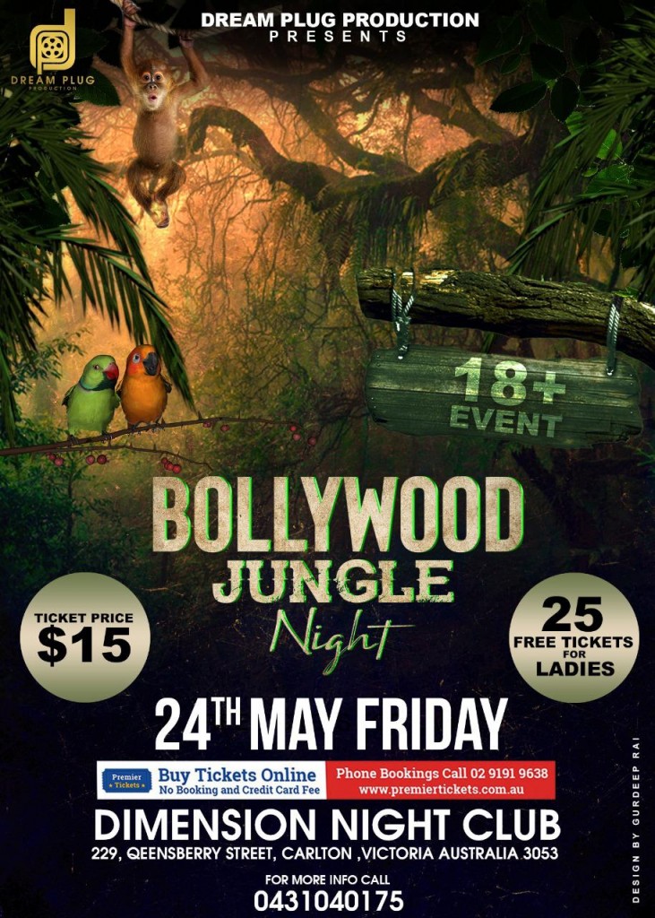 Bollywood Jungle Night - Melbourne