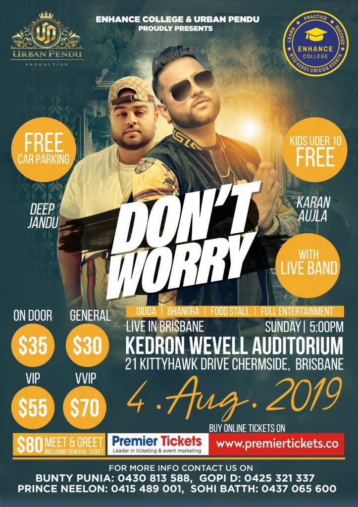 Don't Worry Brisbane 2019