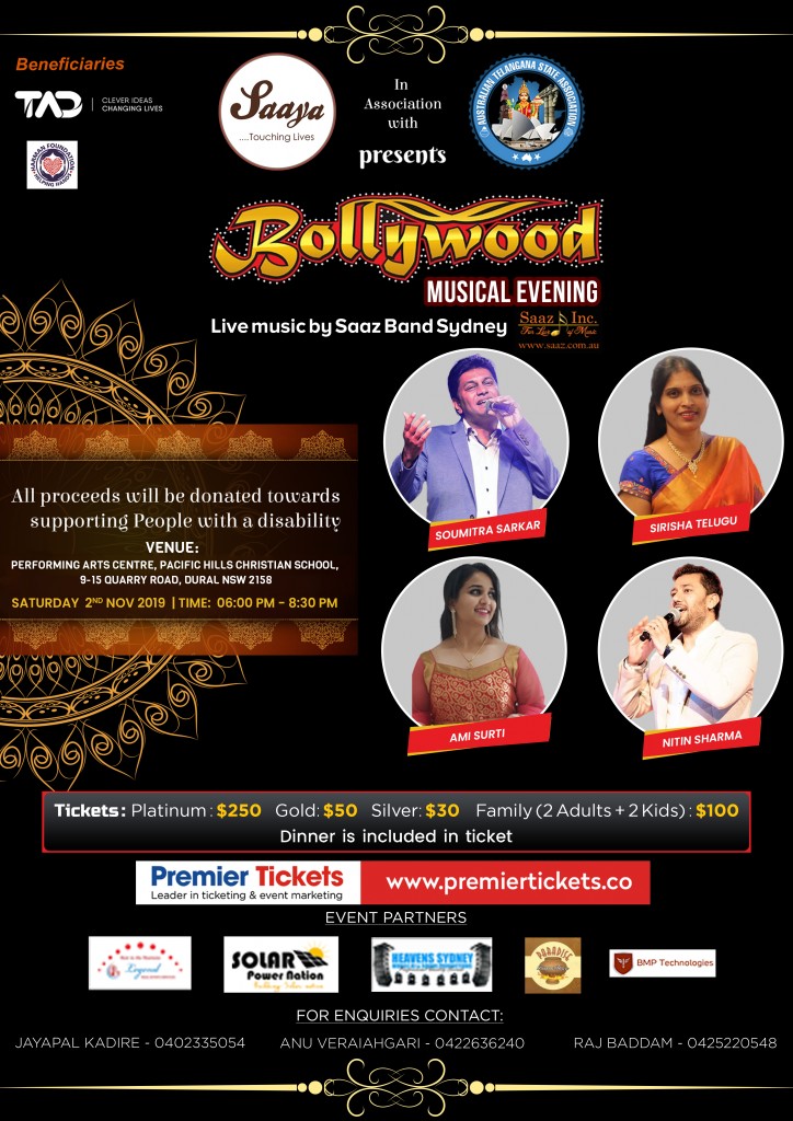 BOLLYWOOD MUSICAL EVENING