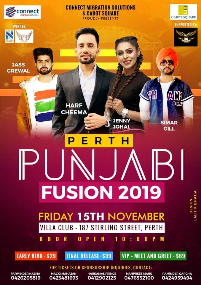 Punjabi Fusion in Perth 2019