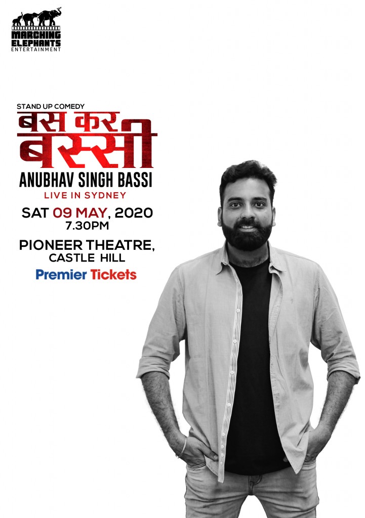 Standup Comedy by Anubhav Singh Bassi - Sydney