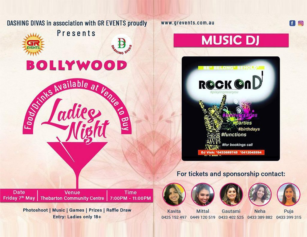 Bollywood Ladies Night 2021