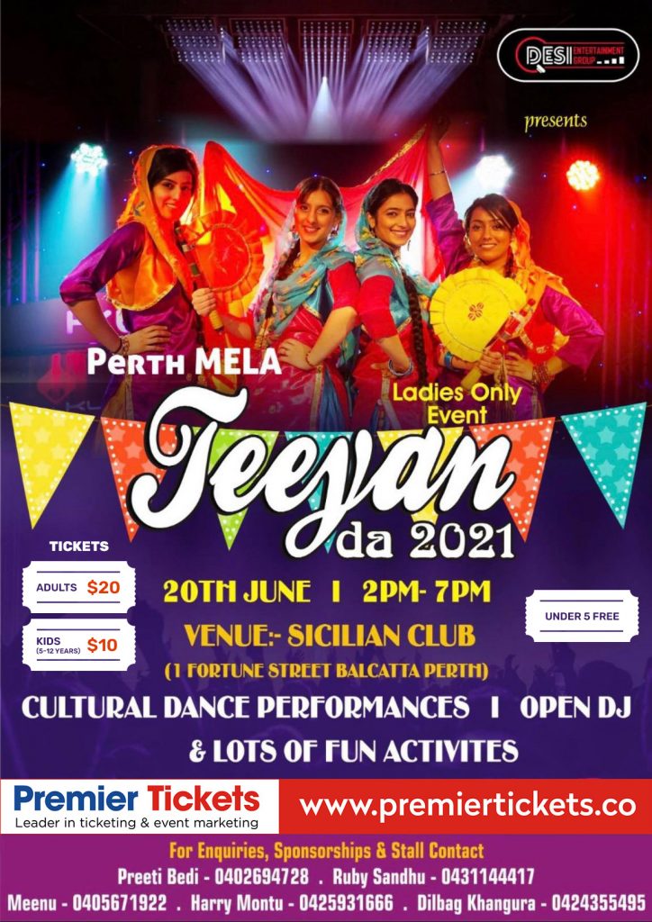 Perth Mela Teeyan Da 2021
