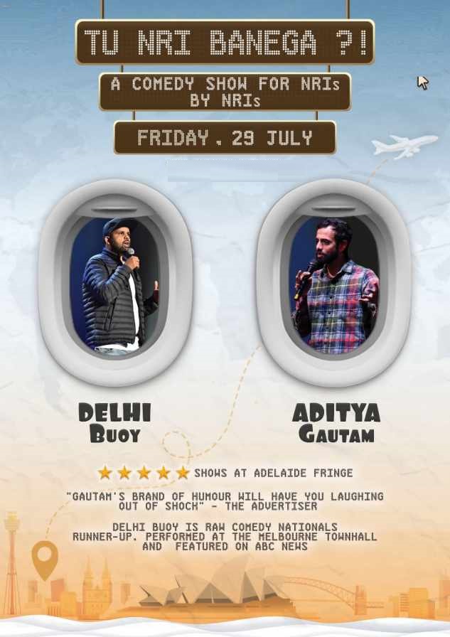 TU NRI Banega - A Hindi (Hinglish) comedy open mic night