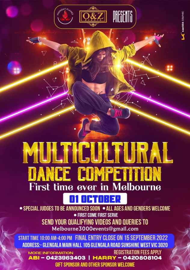 Multicultural Dance Competition 2022 - Melbourne Multicultural Dance Competition 2022 - Melbourne