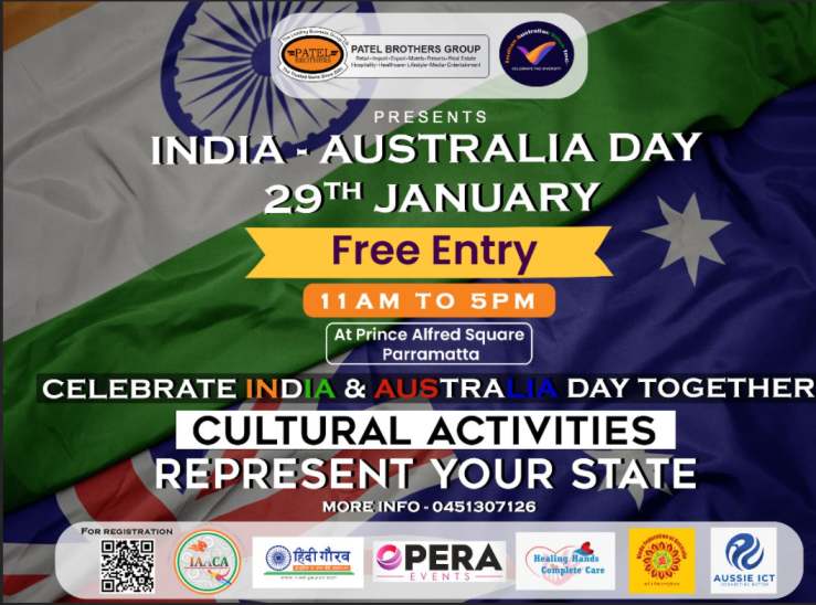 INDIA - AUSTRALIA DAY 2023 INDIA - AUSTRALIA DAY 2023