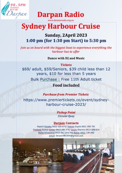 Sydney Harbour Cruise - 2023
