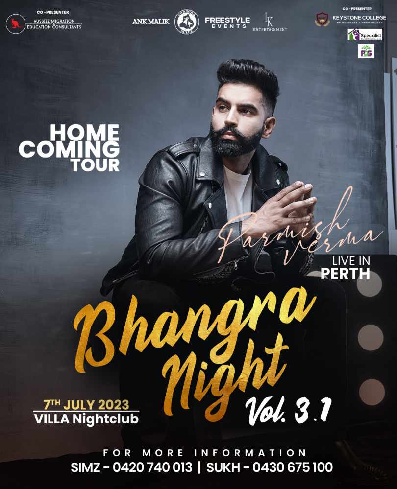 Bhangra Night Vol. 3.1 - Parmish Verma Live in Perth Bhangra Night Vol. 3.1 - Parmish Verma Live in Perth