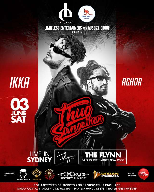 Thug Sangathan Hip Hop & Bollywood Night Live In Sydney