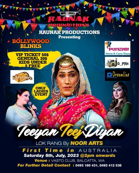 Teeyan Teej Diyan 2023 - Perth