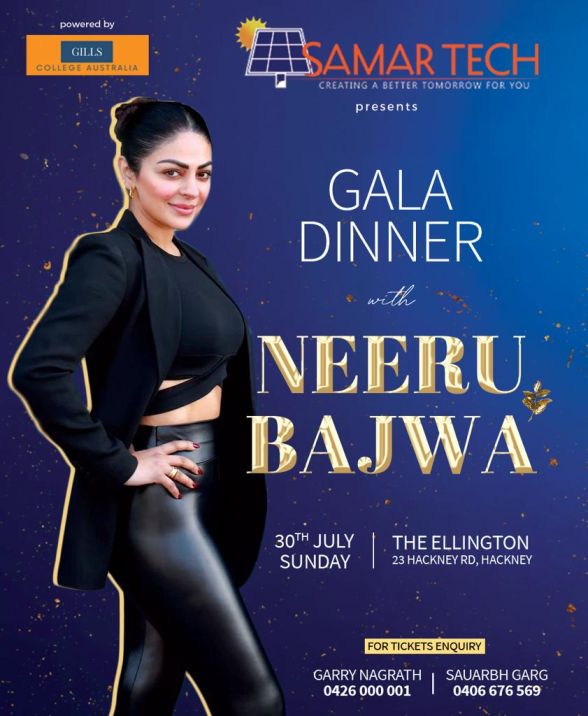 Gala Dinner With Neeru Bajwa 2023 Gala Dinner With Neeru Bajwa 2023