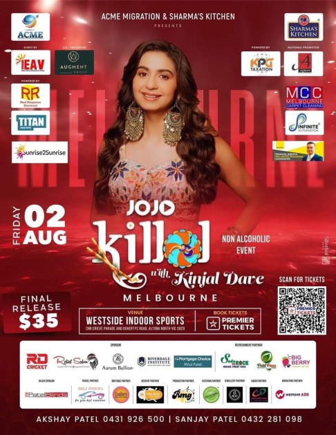 Killol With Kinjal Dave - Garba Live In Melbourne 2024