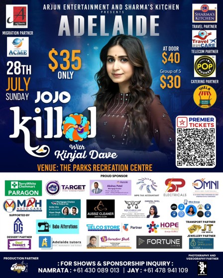 Killol With Kinjal Dave - Garba Live In Adelaide 2024