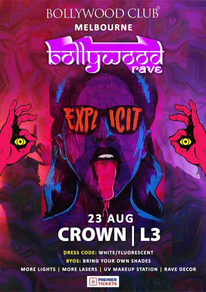 BOLLYWOOD RAVE at Crown, Melbourne - 2024