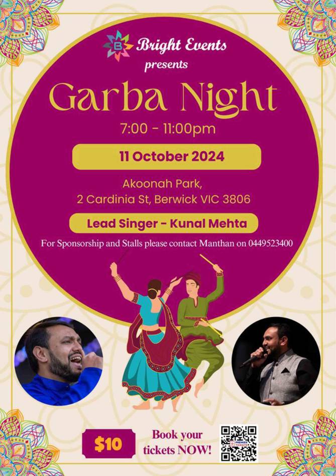 Garba Night Melbourne 2024