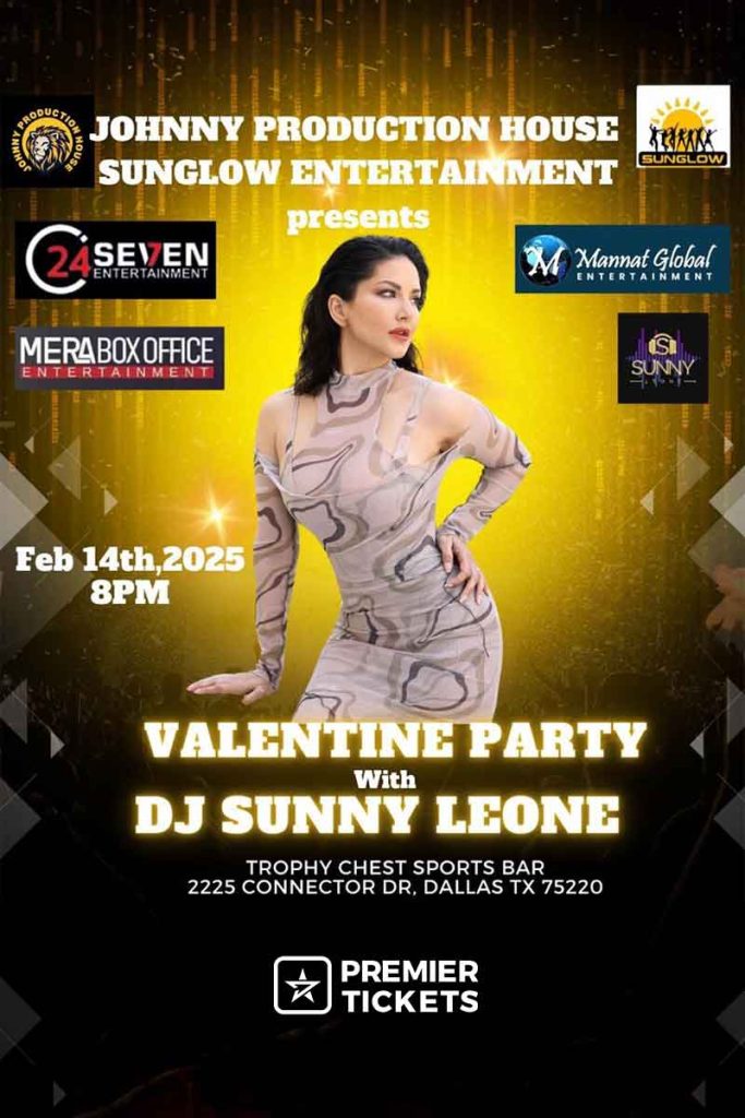 Sunny Leone Live in Dallas: The Ultimate USA Tour 2025