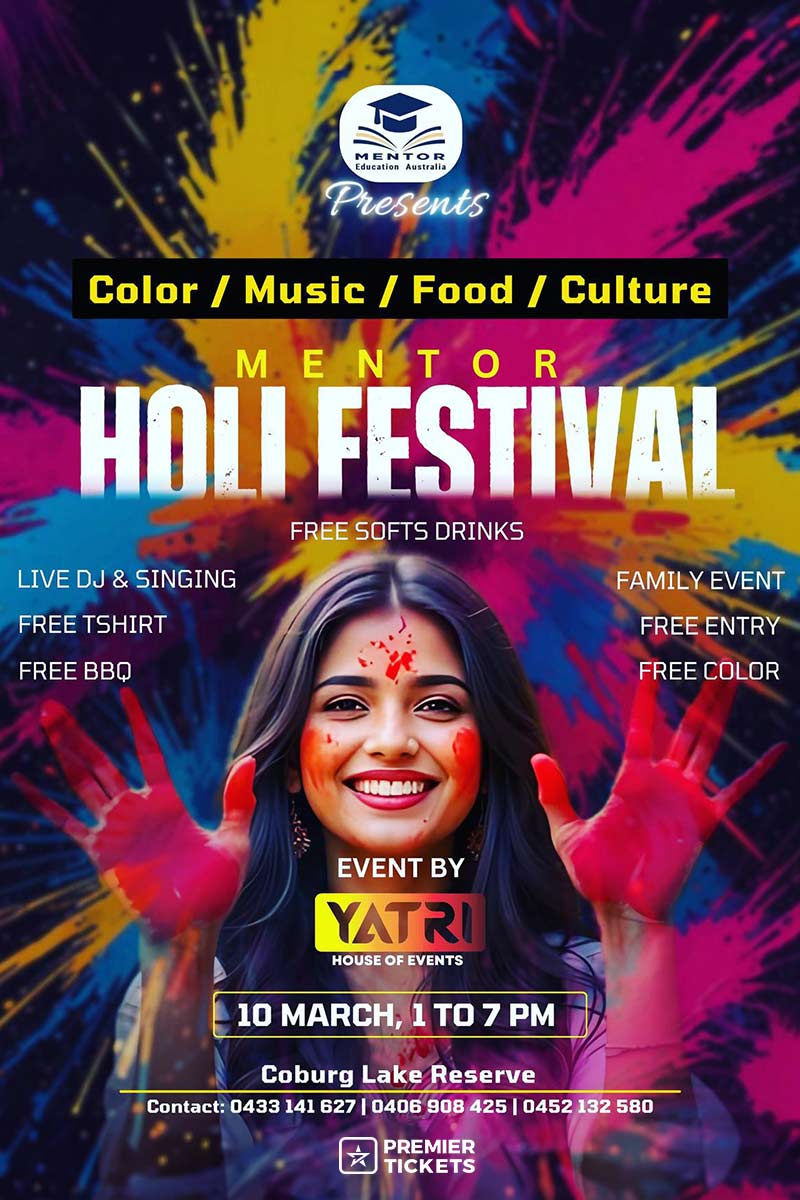 Holi Festival Melbourne - 2025 Holi Festival Melbourne - 2025