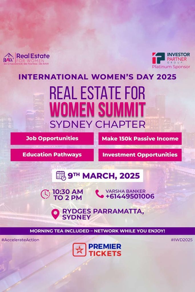 Real Estate for Women - International Women’s Day - Sydney Chapter 2025
