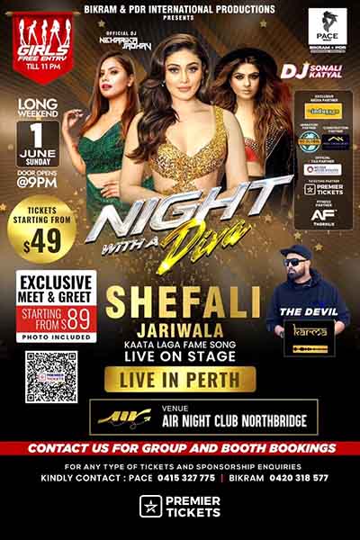 CLUB NIGHT WITH A DIVA – Live in Perth 2025 CLUB NIGHT WITH A DIVA – Live in Perth 2025