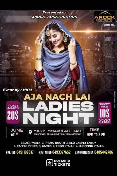 AJA NACH LAI 2025 – Ladies Night