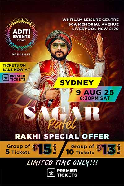Garba with Sagar Patel 2025 - Sydney