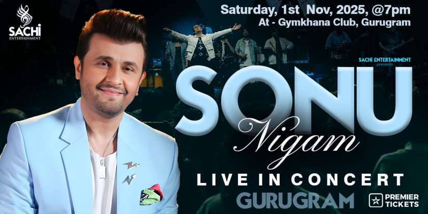 Sonu Nigam Live in Concert Gurugram 1st Nov 2025