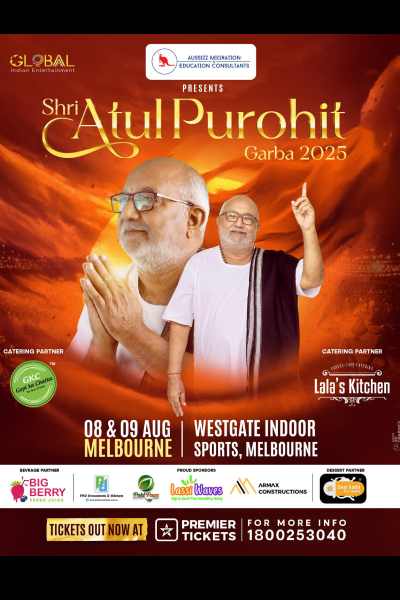 Shri Atul Purohit - GARBA 2025 Melbourne