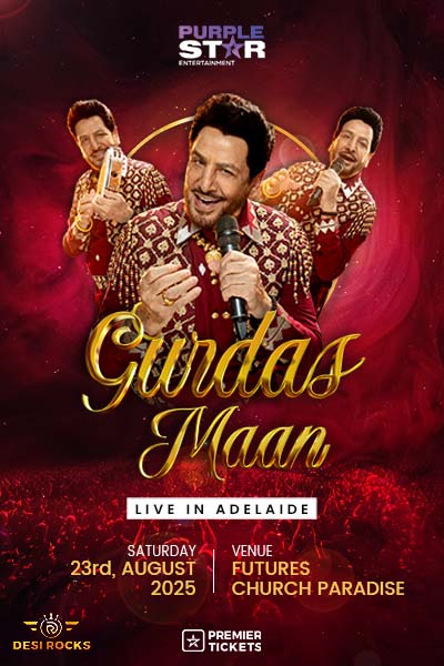 Gurdas Maan Live in Adelaide - Yaar Punjab Tour 2025