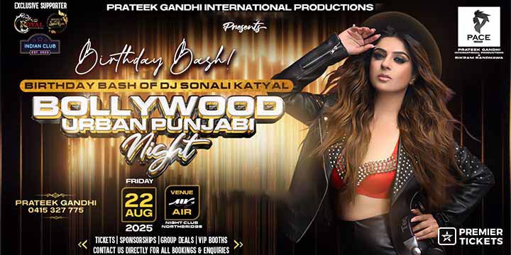 Bollywood Urban Punjabi Night 2025 - Perth Bollywood Urban Punjabi Night 2025 - Perth