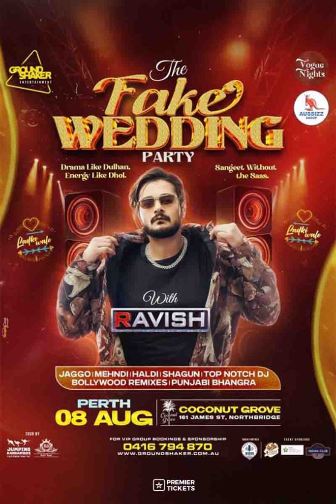 The Fake Wedding Party 2025 With DJ Ravish - A Bollywood Night