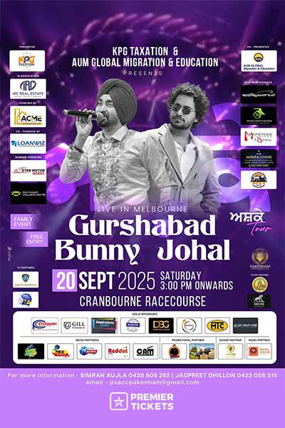 Gurshabad & Bunny Johal Live in Melbourne 2025 Gurshabad & Bunny Johal Live in Melbourne 2025