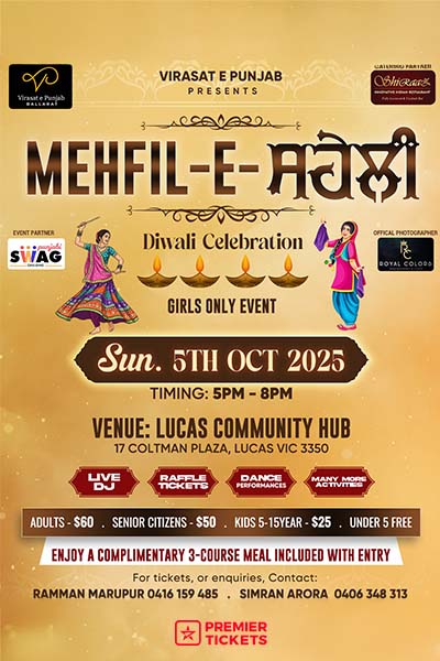 Mehfil - E - Saheli - Diwali Celebration 2025
